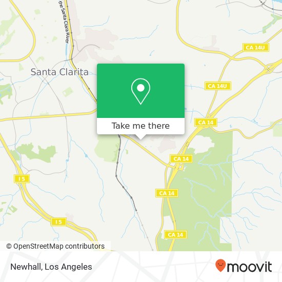 Newhall map