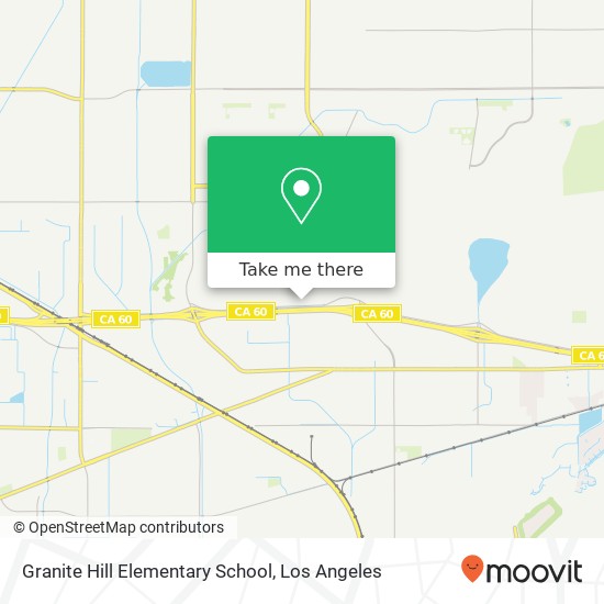 Granite Hill Elementary School map
