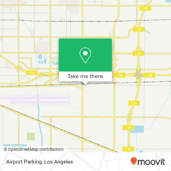 Airport Parking map