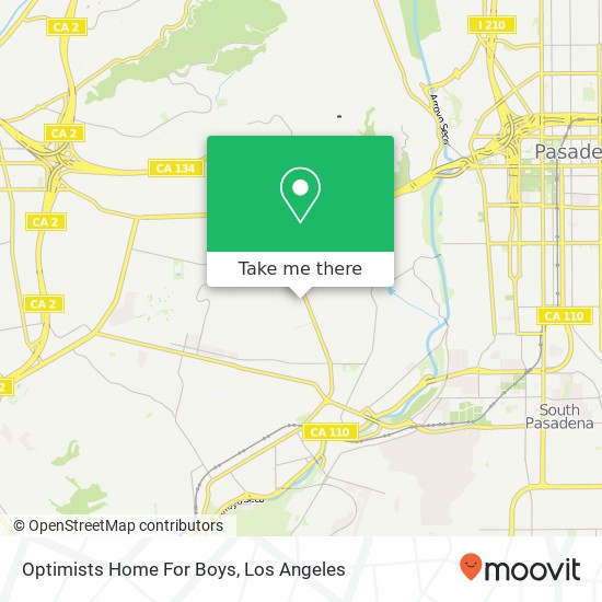 Mapa de Optimists Home For Boys