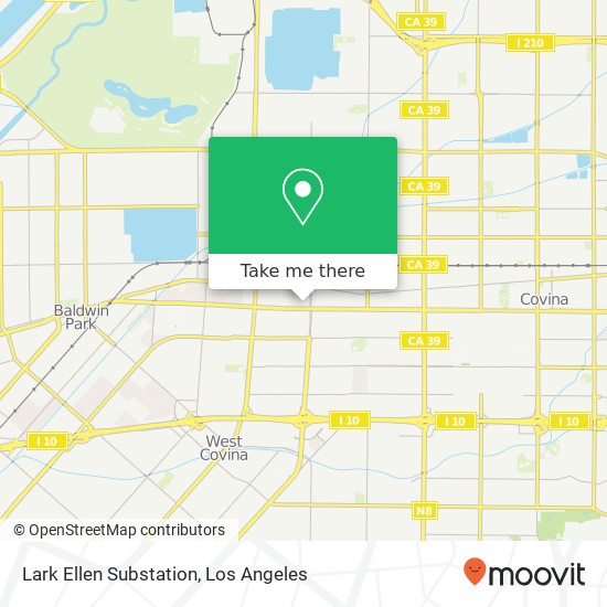 Lark Ellen Substation map