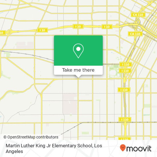 Martin Luther King Jr Elementary School map