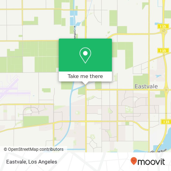 Eastvale map