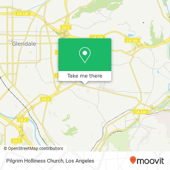 Pilgrim Holliness Church map