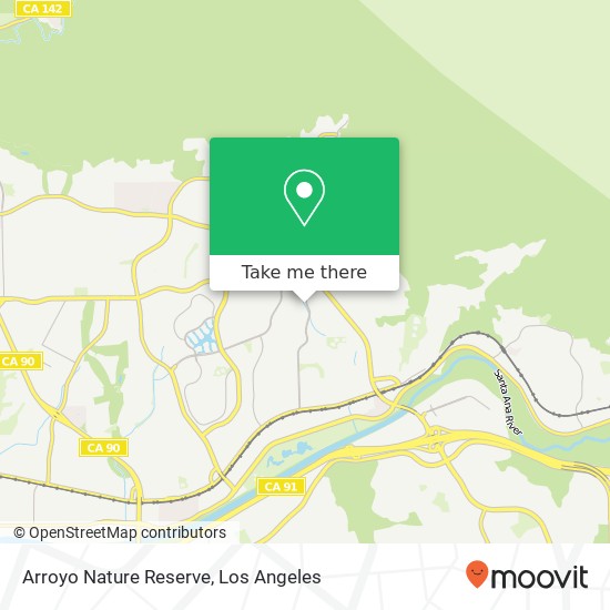 Arroyo Nature Reserve map