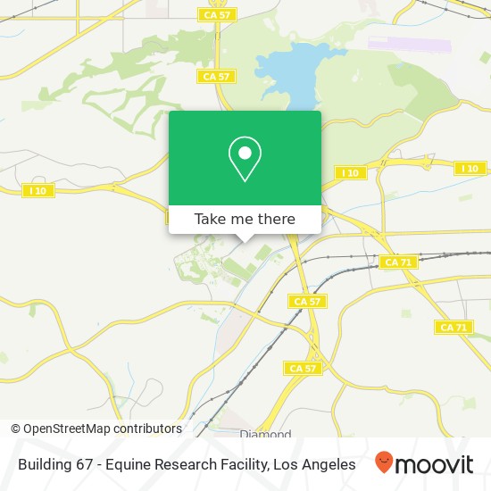 Mapa de Building 67 - Equine Research Facility