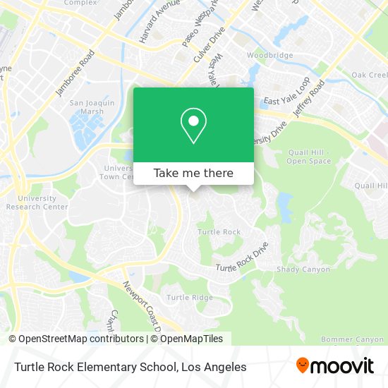 Mapa de Turtle Rock Elementary School