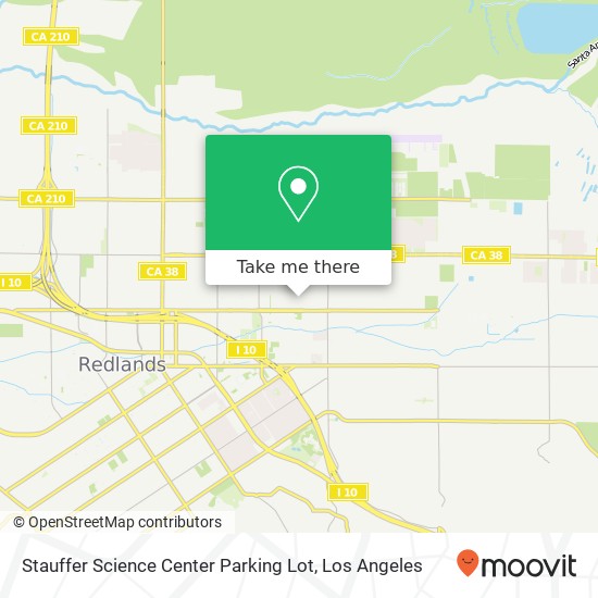 Stauffer Science Center Parking Lot map