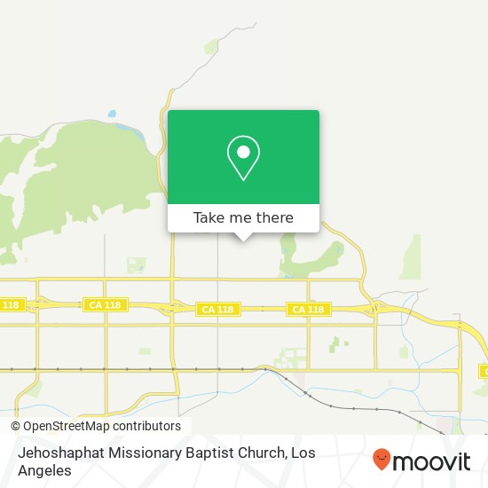 Jehoshaphat Missionary Baptist Church map