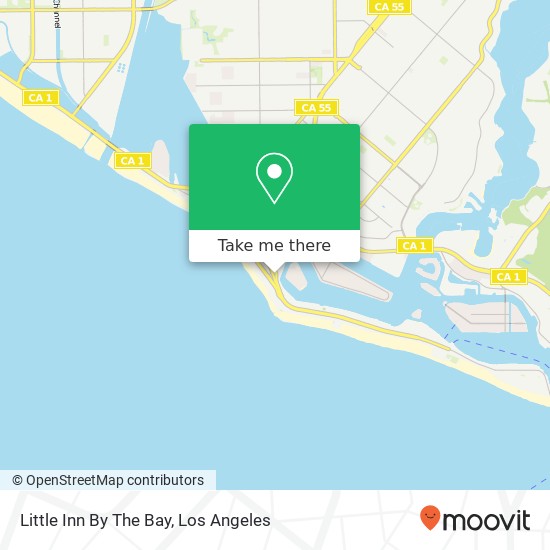 Little Inn By The Bay map