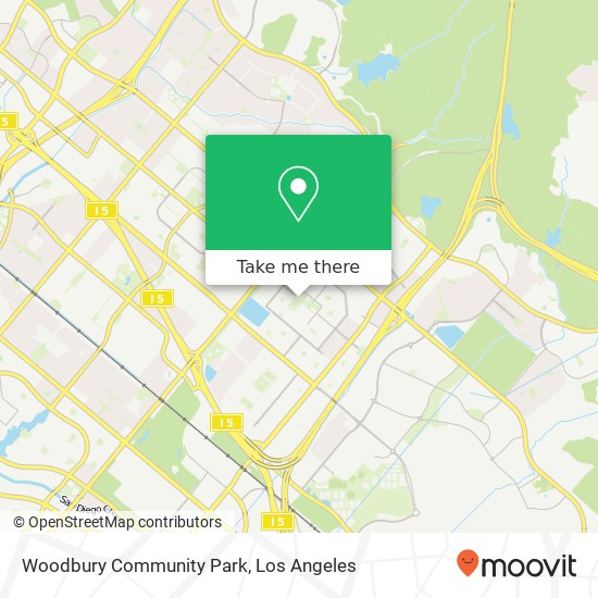 Woodbury Community Park map