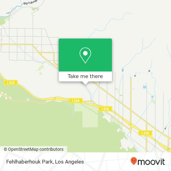 Fehlhaberhouk Park map