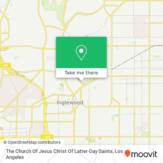 Mapa de The Church Of Jesus Christ Of Latter-Day Saints