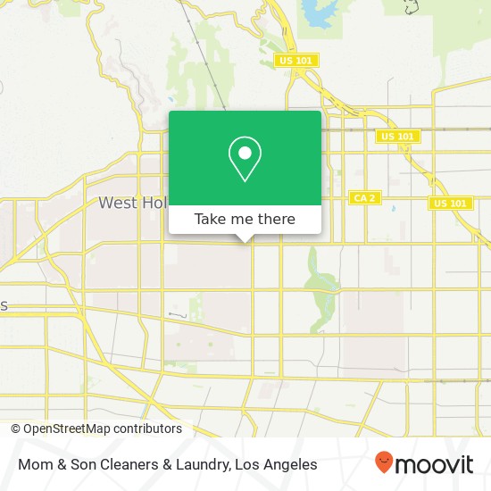 Mom & Son Cleaners & Laundry map