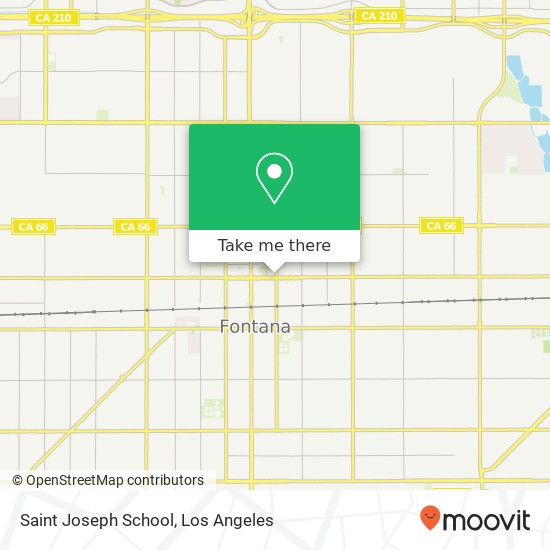 Saint Joseph School map