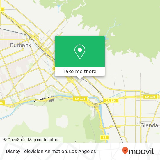 Disney Television Animation map