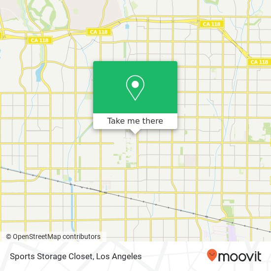 Sports Storage Closet map