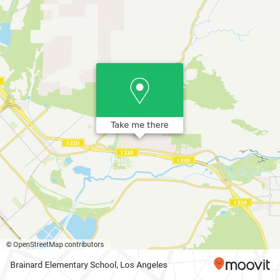 Mapa de Brainard Elementary School