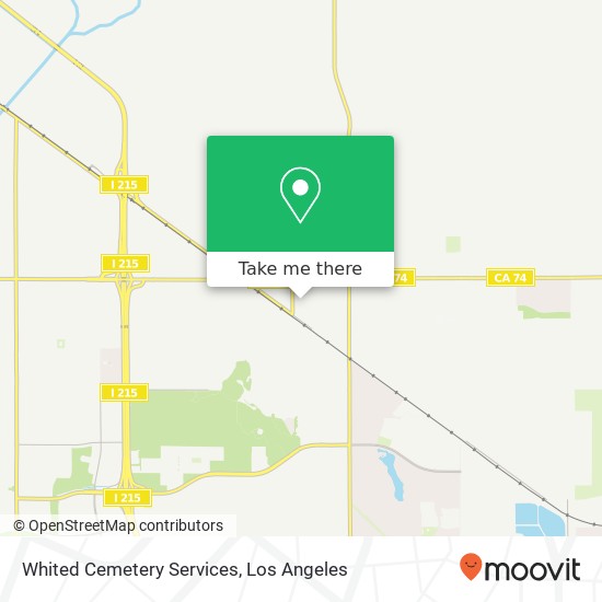 Mapa de Whited Cemetery Services