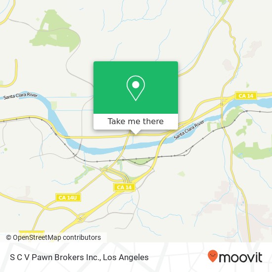 S C V Pawn Brokers Inc. map