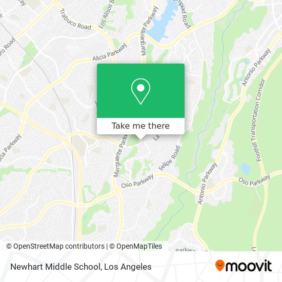 Newhart Middle School map