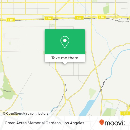 Green Acres Memorial Gardens map