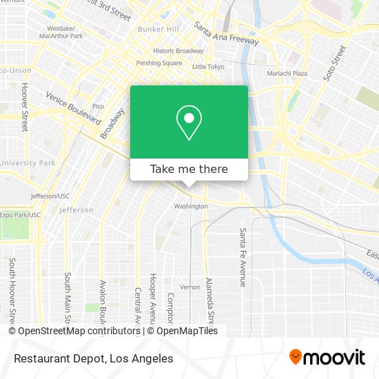 How to get to Restaurant Depot in Downtown, La by Bus, Subway or Light Rail?