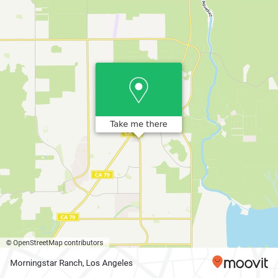 Mapa de Morningstar Ranch