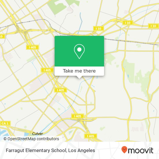 Mapa de Farragut Elementary School
