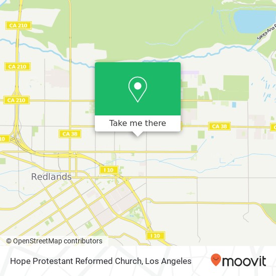 Mapa de Hope Protestant Reformed Church