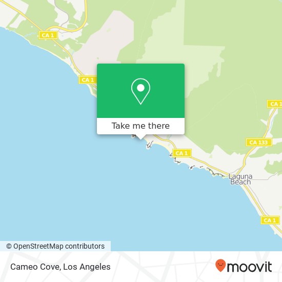 Cameo Cove map