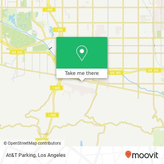 At&T Parking map