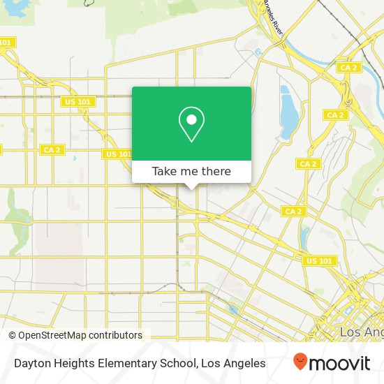 Mapa de Dayton Heights Elementary School