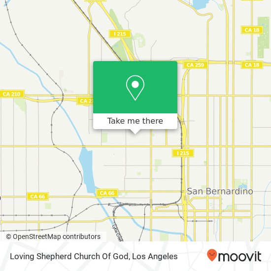 Mapa de Loving Shepherd Church Of God