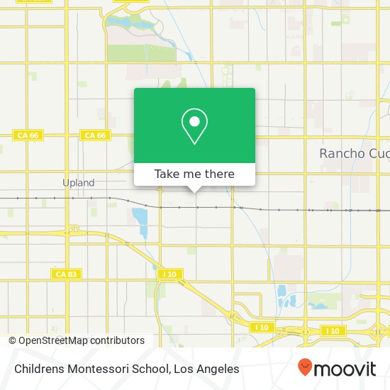 Childrens Montessori School map