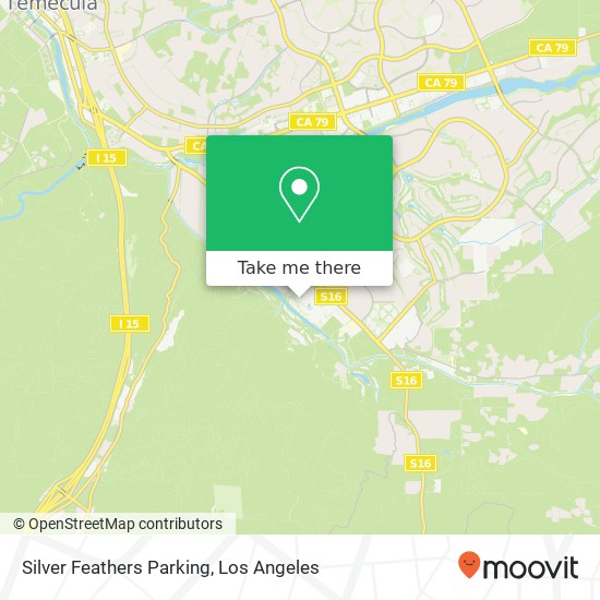 Silver Feathers Parking map