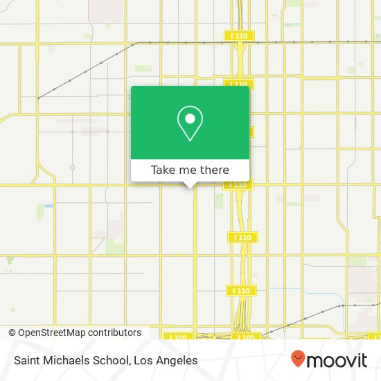 Saint Michaels School map