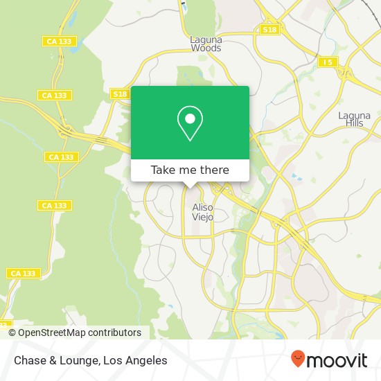 Chase & Lounge map