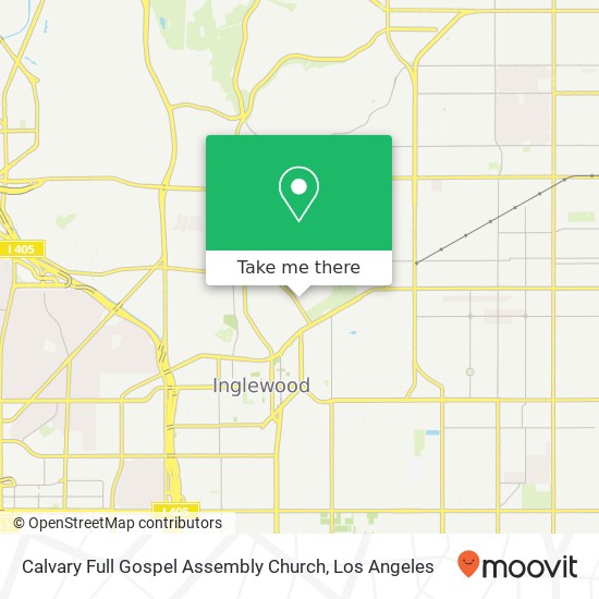 Mapa de Calvary Full Gospel Assembly Church