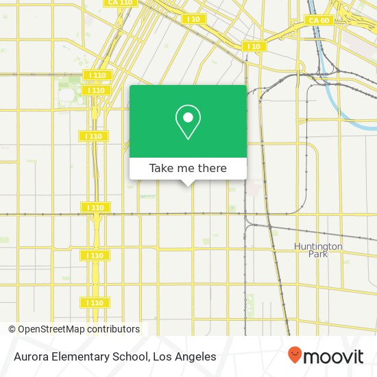Aurora Elementary School map