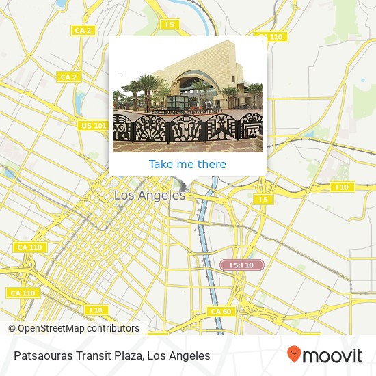 Mapa de Patsaouras Transit Plaza