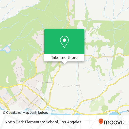 Mapa de North Park Elementary School
