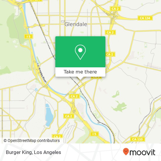 Burger King map