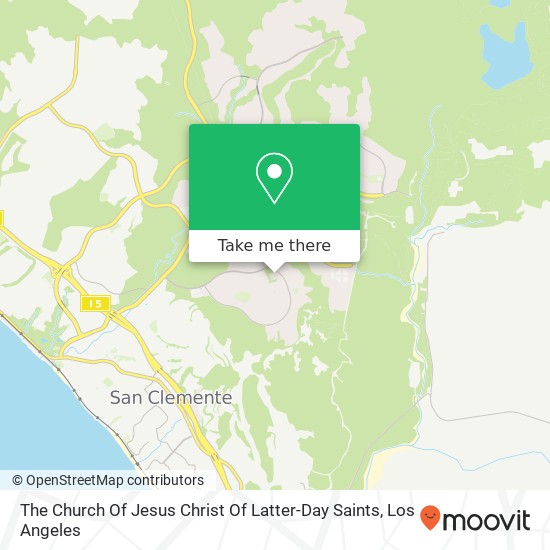 The Church Of Jesus Christ Of Latter-Day Saints map