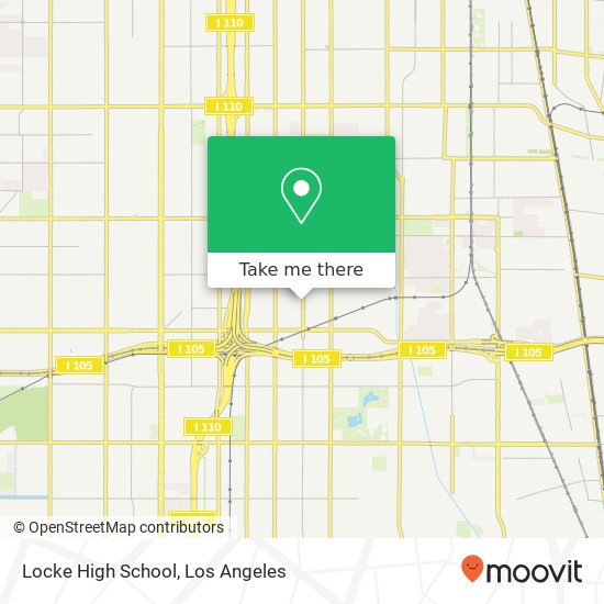 Locke High School map