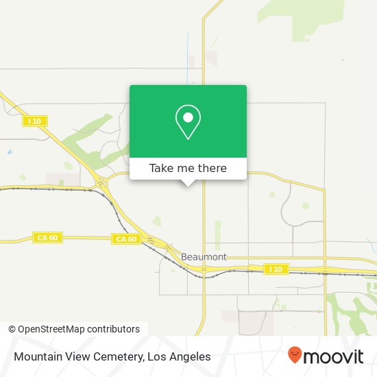 Mapa de Mountain View Cemetery