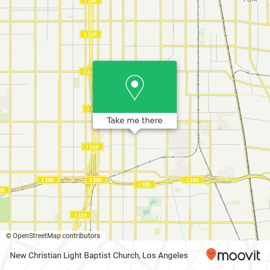 New Christian Light Baptist Church map
