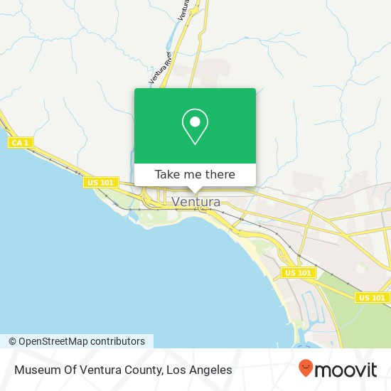 Mapa de Museum Of Ventura County