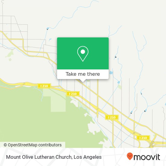 Mapa de Mount Olive Lutheran Church