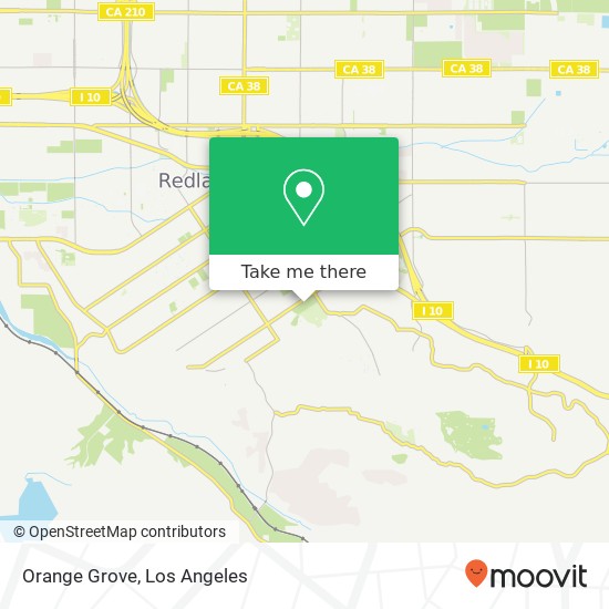 Orange Grove map